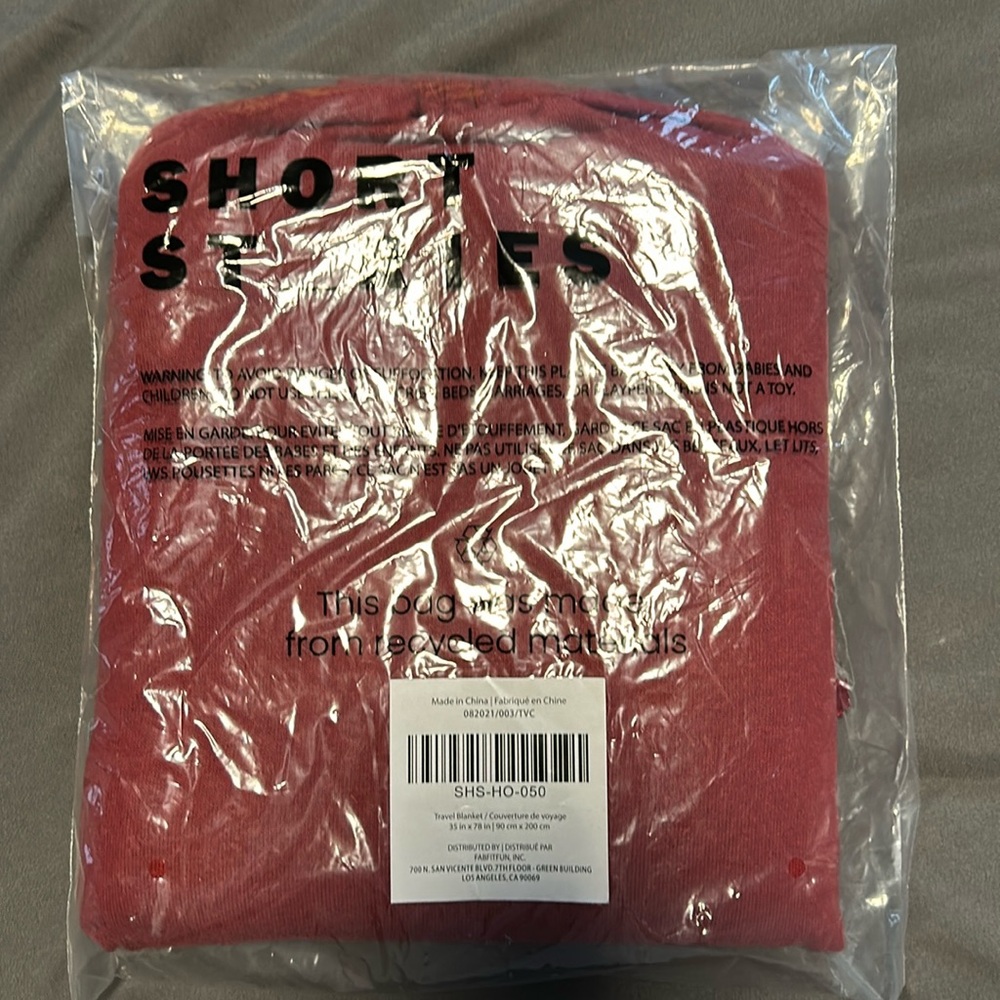 Travel blanket